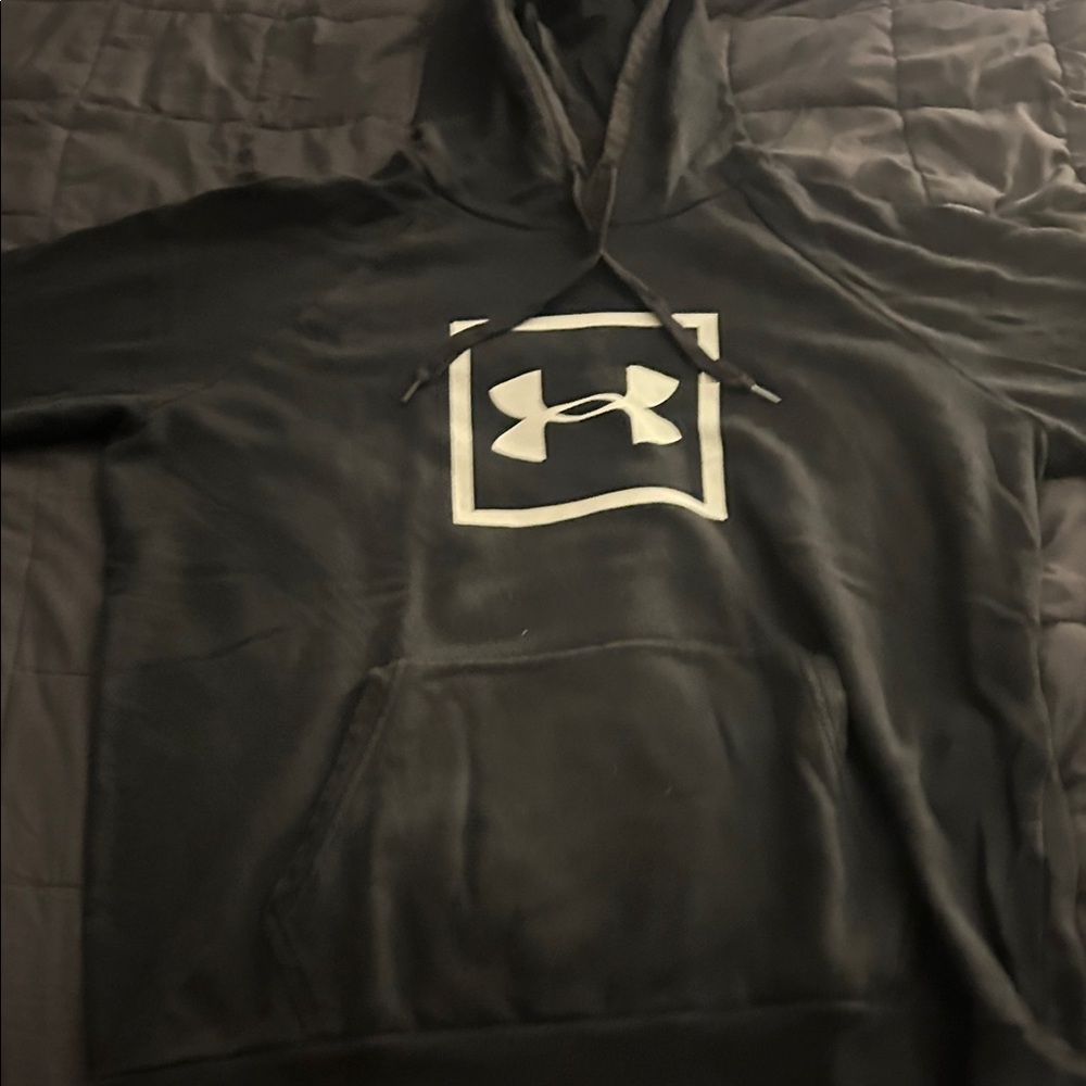 Under Armour Black Pullover with Logo
